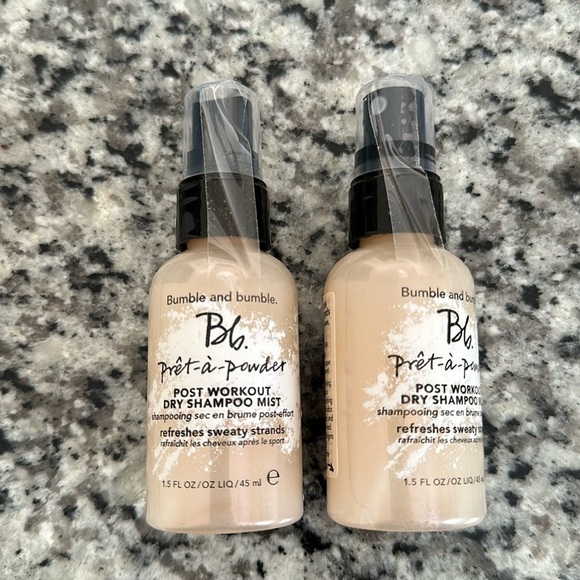 Bumble and bumble Other - NWT Bumble & Bumble Post Workout Dry Shampoo Mist 2 Pack Travel Size